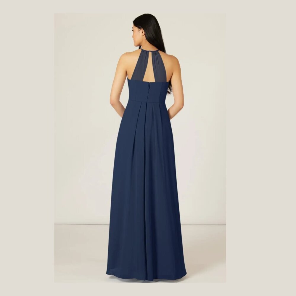 AZAZIE Sarah Navy Blue Size A6 - Picture 2 of 8